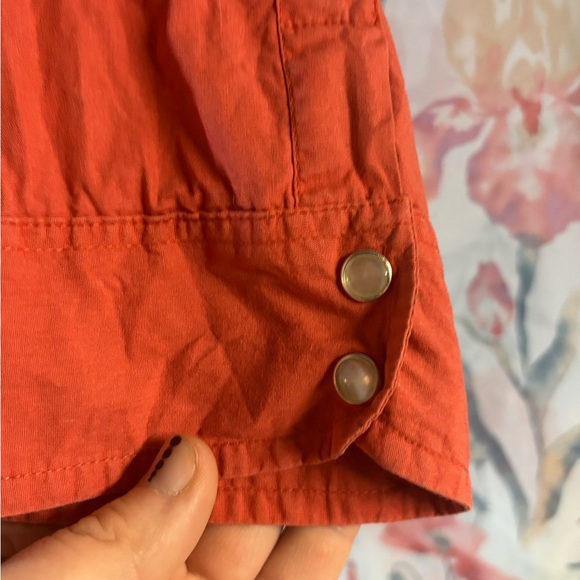 Disney Women's Coral Button Down Shirt with Winnie the Pooh Embroidery - Picture 8 of 13